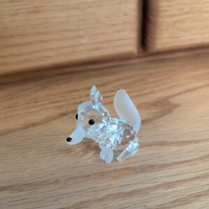 Swarovski Crystal Fox Figurine